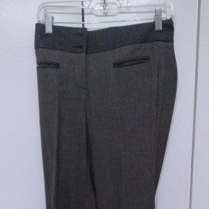 Bebe Pinstripe Wool Blend Work Pants Size 2P